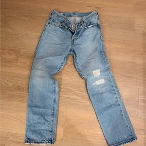 Levi's Light Blue Women's Ankle Jeans